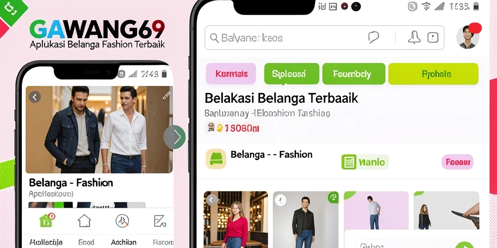 Antarmuka GAWANG69 yang menarik dengan berbagai pilihan fashion.