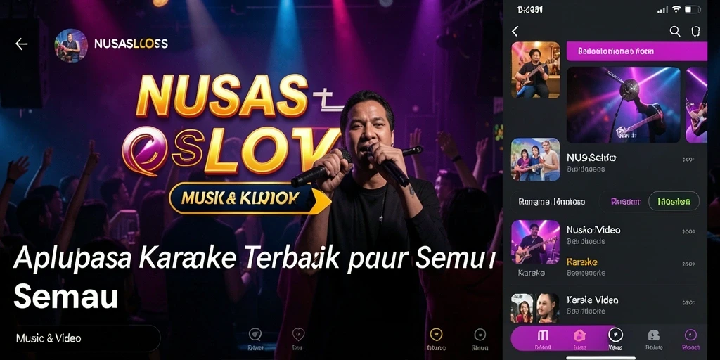Tampilan antarmuka aplikasi NUSASLOTS yang intuitif dan menarik.