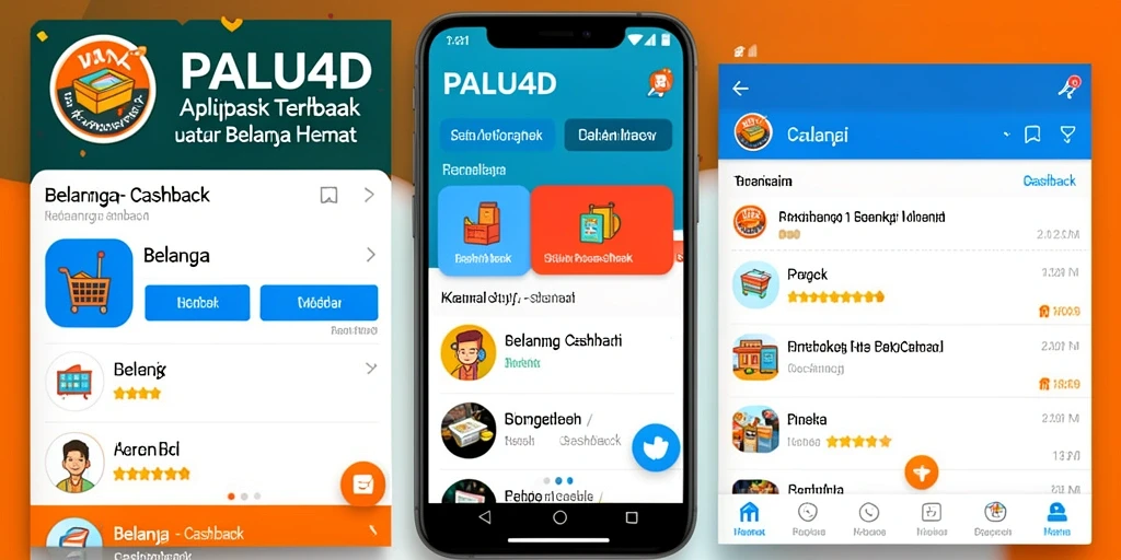 Antarmuka sederhana PALU4D untuk pengalaman Cashback yang mudah.