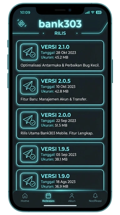 Riwayat Versi bank303 untuk Pengguna Android